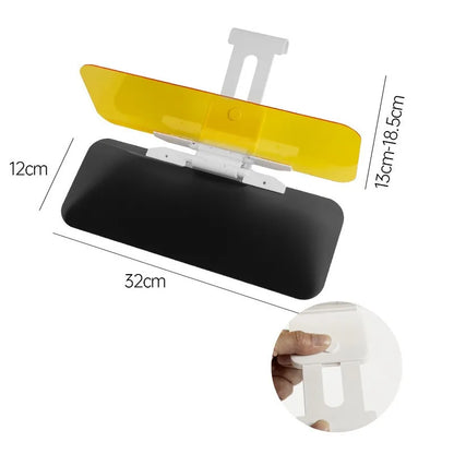 Day & Night Anti-Glare Driving Visor – Sun & Headlight Protection for Safer Driving